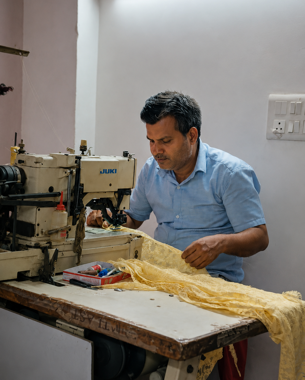 best kaj button shop in sangam vihar